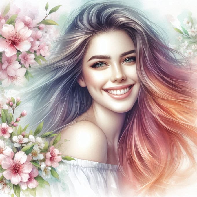 paint a watercolor portrait