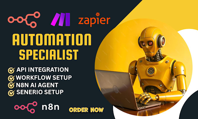 n8n automation n8n workflow n8n ai agent n8n api integration