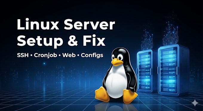 fix and setup your linux server issues and configs