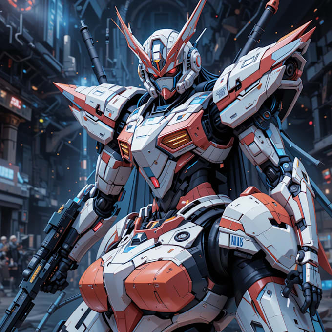 making anime, mecha, pop art ,fan art
