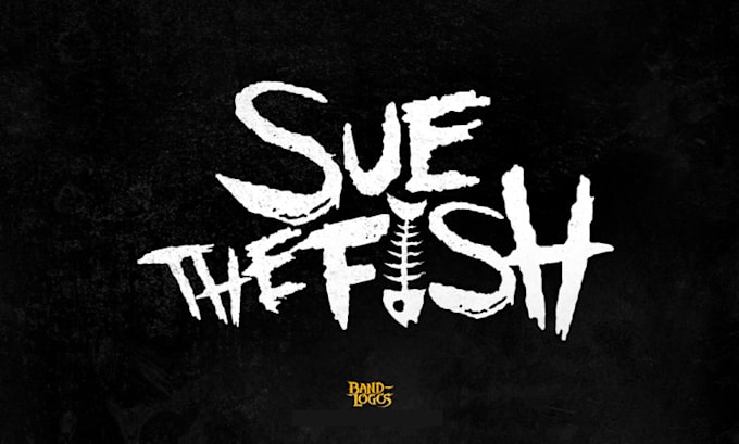 design a brutal slamming death metal logo