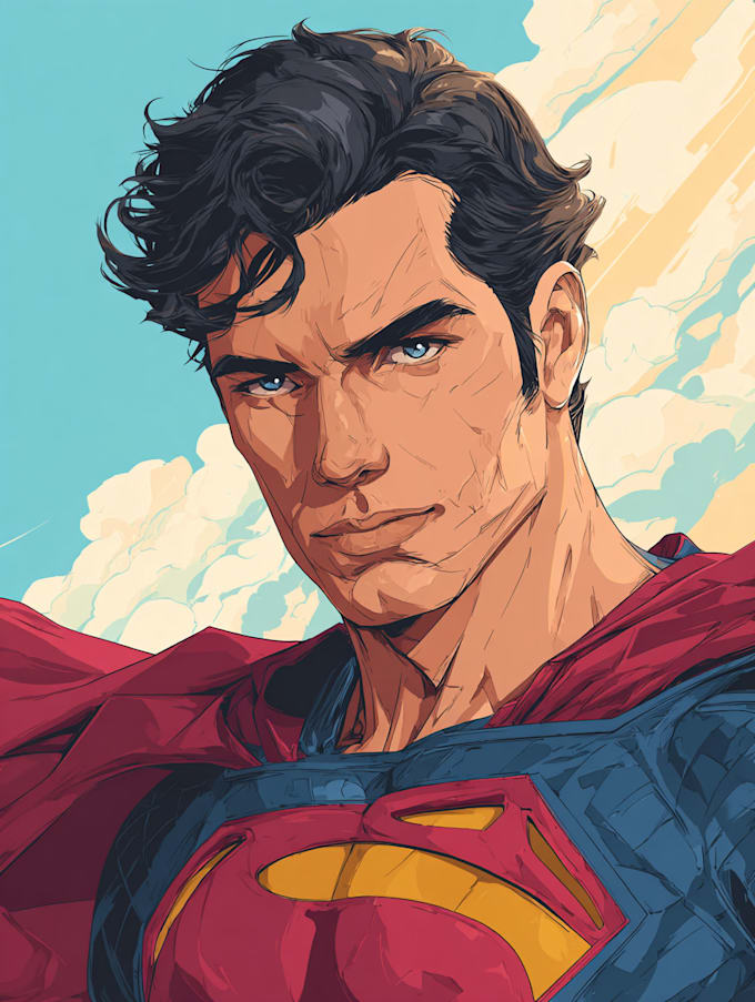 draw comic book cartoon and custom illustration digital art