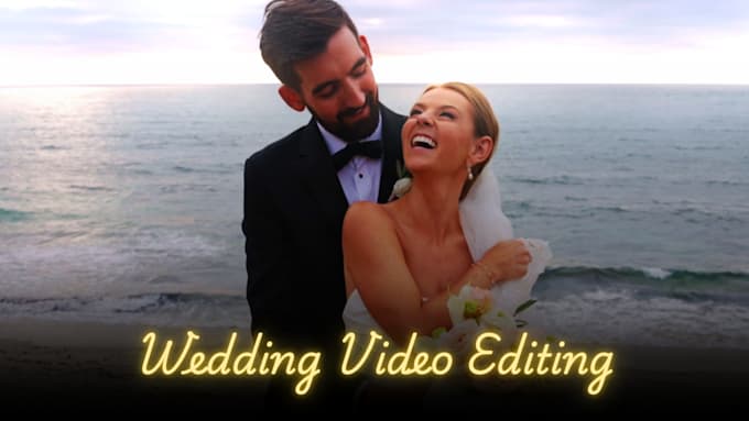 create a cinematic wedding highlight or full wedding film