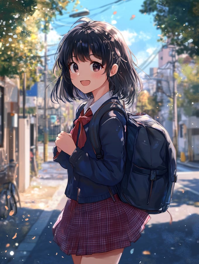 create anime or comic character