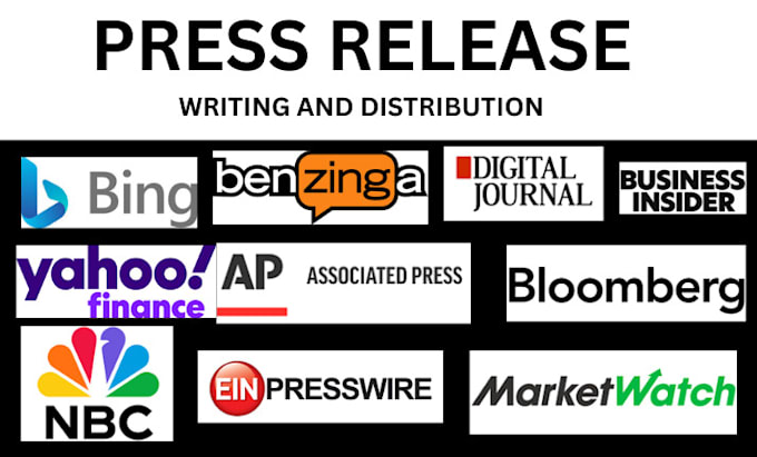 write and distribute a press release about your new song to top media sites