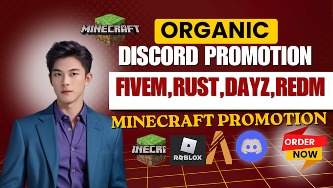do rust, dayz, fivem server promotion, discord server promotion, fivem server ad