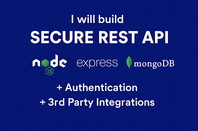 build and integrate secure rest apis