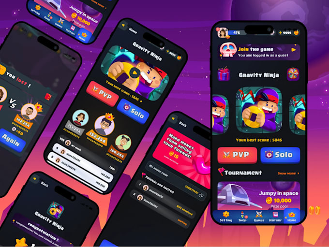 develop multiplayer unity 3d game, nft games, play2earn crypto games