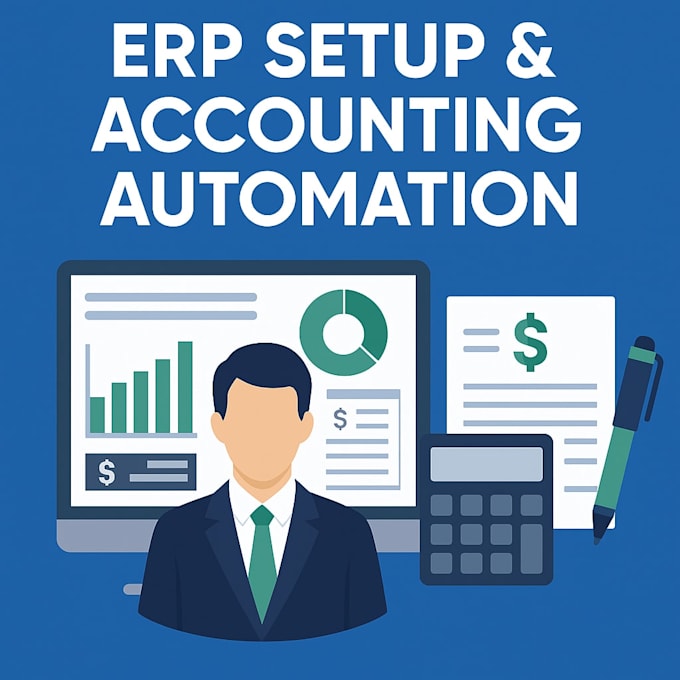 do accounting and erp setup for you