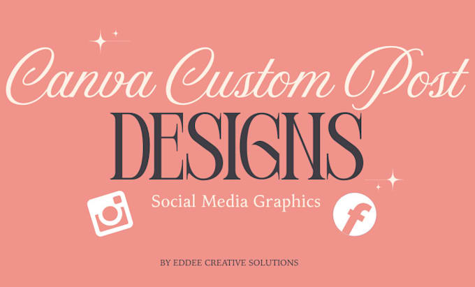 Create canva social media post and story designs by Janelleedd | Fiverr