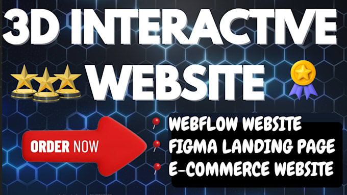 build a parallax 3d interactive website using blender, figma to webflow