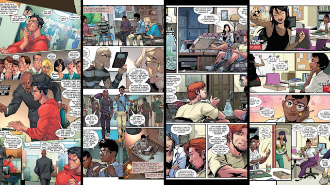 comic book script anime, webtoon scripts manga script novel, children script