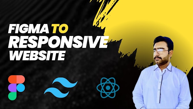 Convert figma to react or nextjs responsive website by Gulfam_awan07 ...