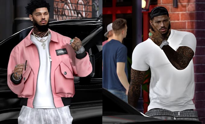 design 3d character avatars with bento rigging, textures and animations for sl