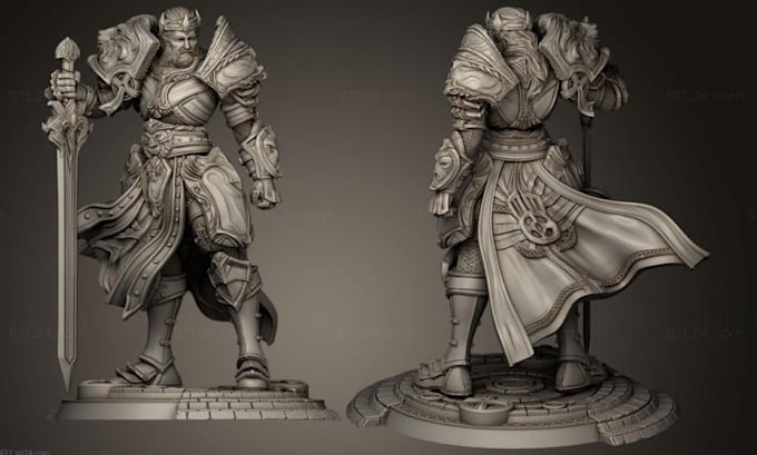 Sculpt 3d dnd tabletop miniatures,3d models dnd, character fantasy ...