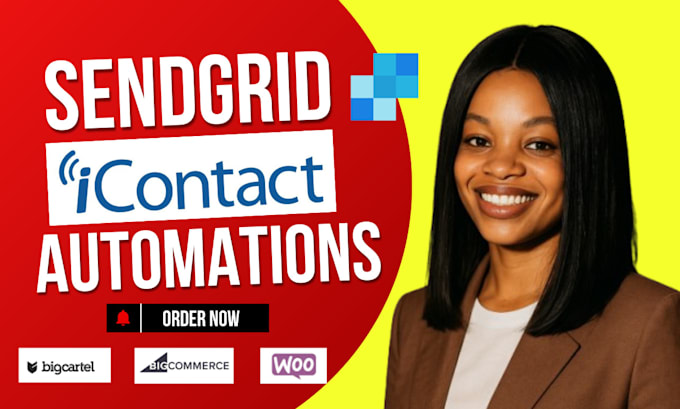 setup sendgrid icontact email marketing template automation campaign flows popup
