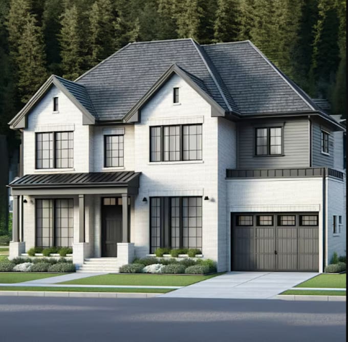 design 3d exterior, interior design, photorealistic rendering, 3d visualization