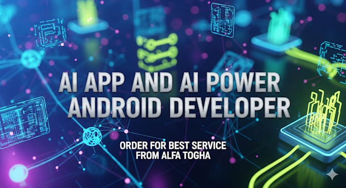 develop ai powered android and ios mobile app saas apps ai software developer