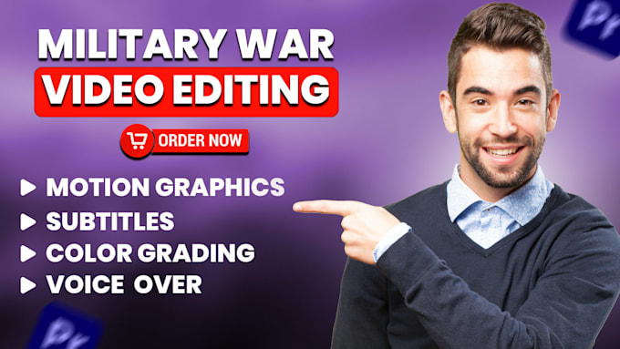 do military war video editing