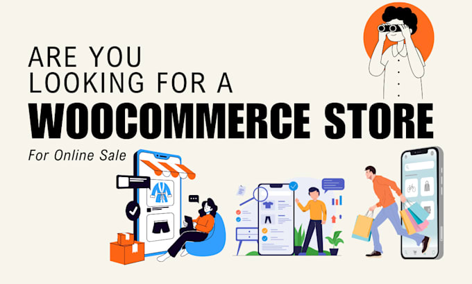 build a professional woocommerce website or ecommerce store