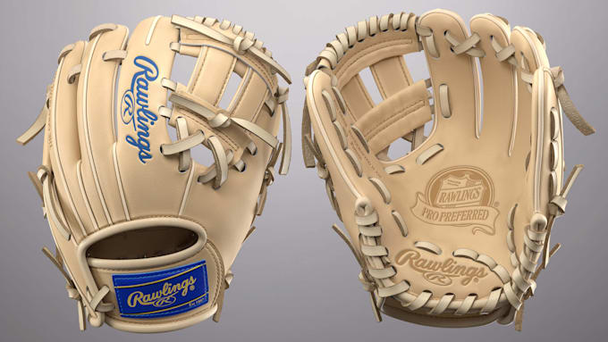 do customize and configure 2d 3d baseball gloves with zakeke or kickflip