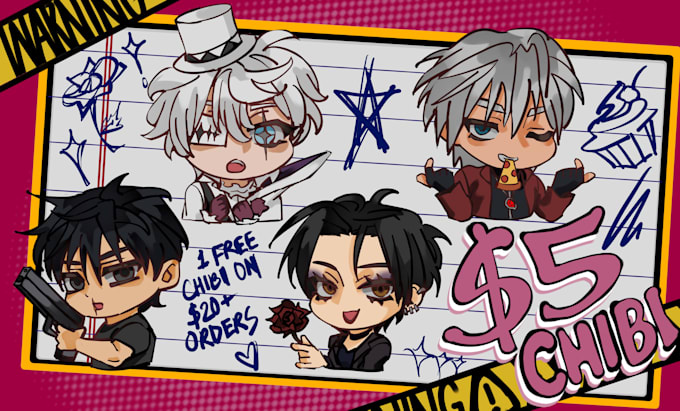 draw you chibi art