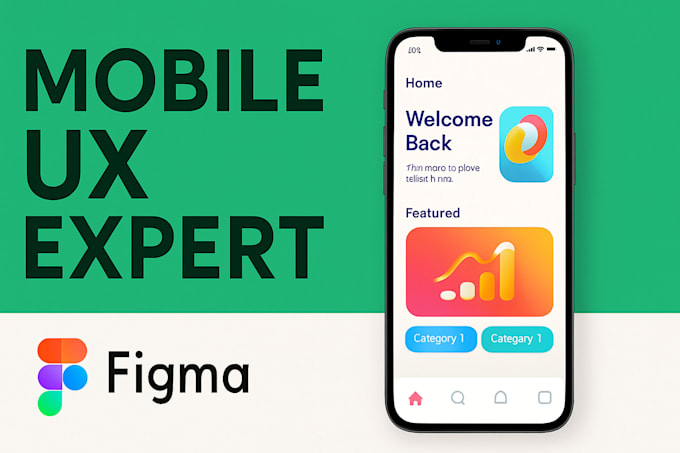Design modern and user friendly mobile app ux in figma for ios and ...
