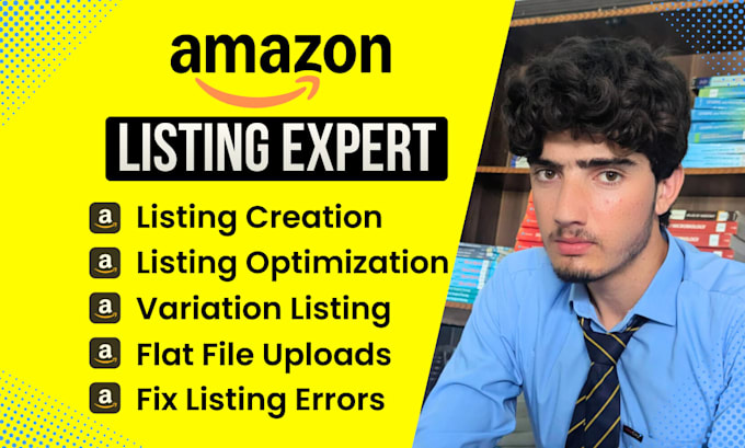 create or fix amazon fba product listing and variations