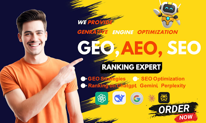 rank you site with GEO, aeo, SEO  for chatgpt gemini groke