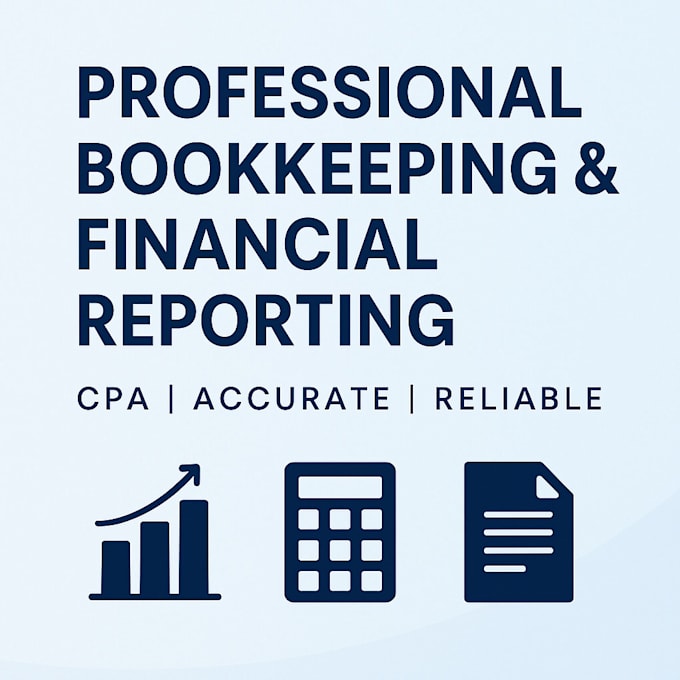 do professional bookkeeping and financial reporting