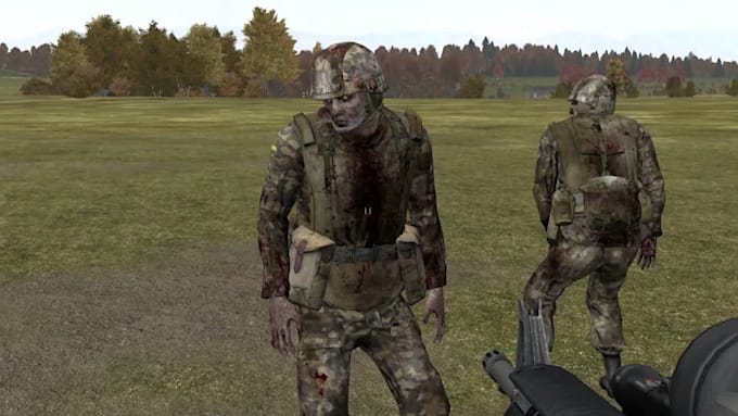 create custom dayz mods including weapons , zombie , gear and script