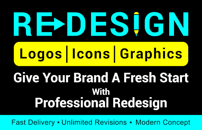 design edit redesign revamp or modernize your current logo