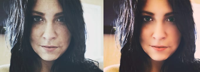 enhance your portrait photos and retouch