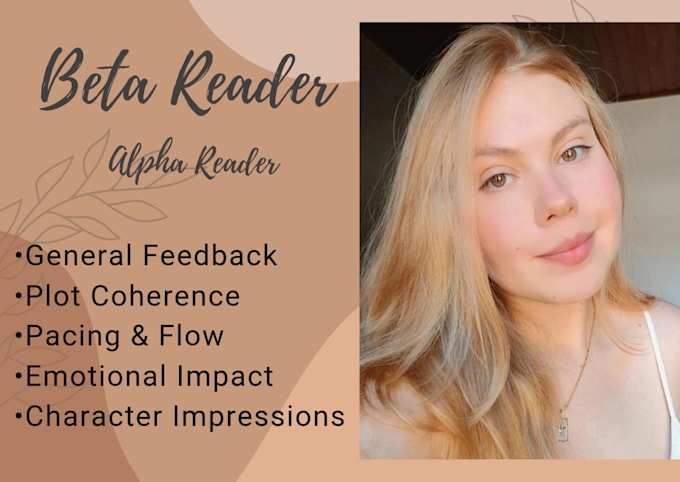 read and provide feedback on your manuscript