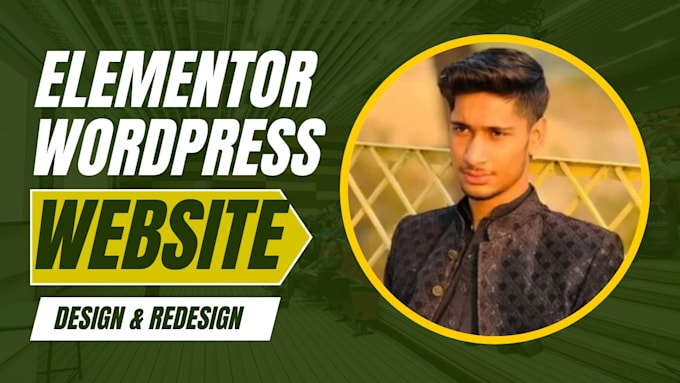 design wordpress and woocommerce site with elementor