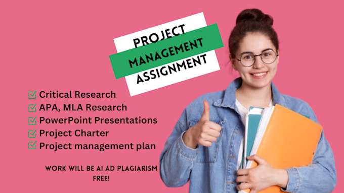 assist in project management assignment using microsoft project