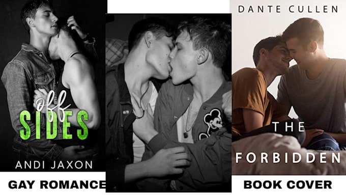 design stunningya, sci fi, gay, sports and romance ebook cover illustration