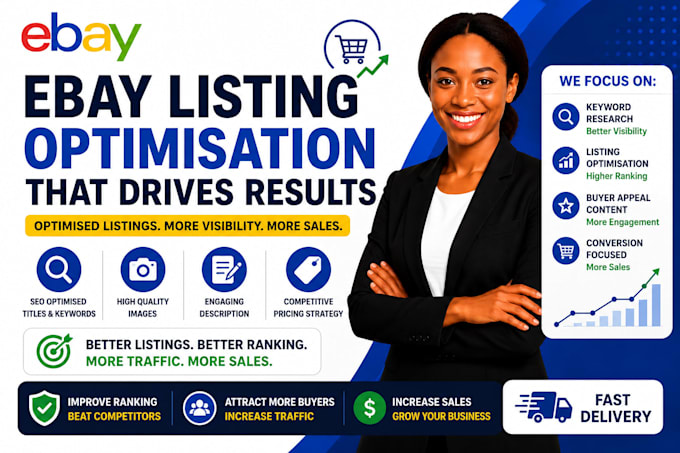 optimize your ebay listings for SEO and fast sales