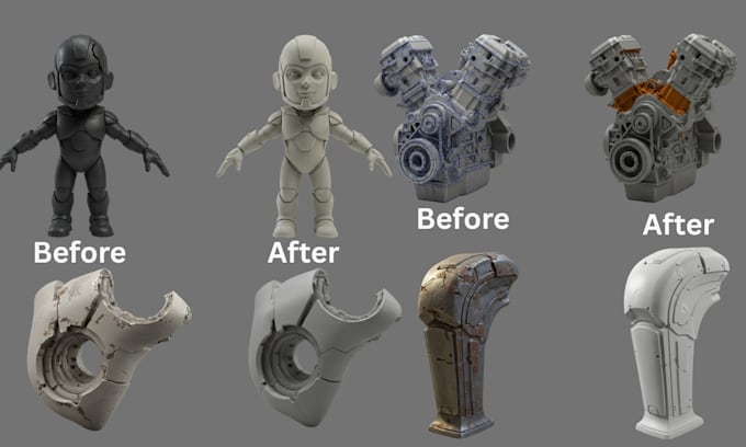 do stl file repair custom modification for 3d printing 3d model repair stl