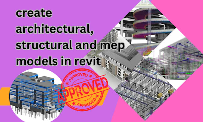 create architectural, structural and mep models in revit