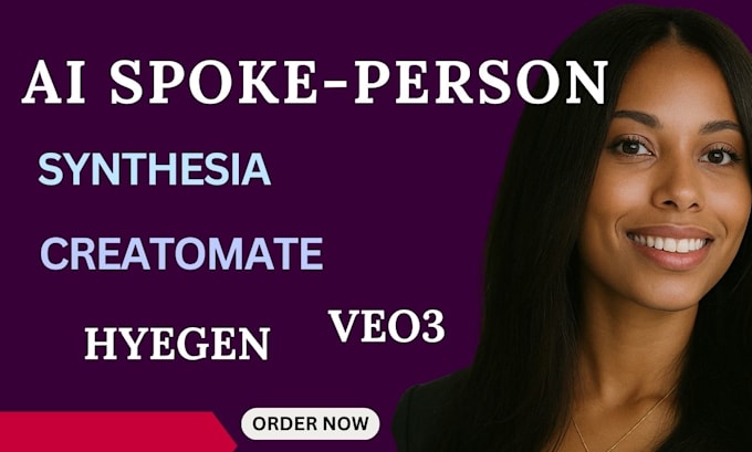Synthesia ai spokeperson video using hyegen creatomate veo3 by ...