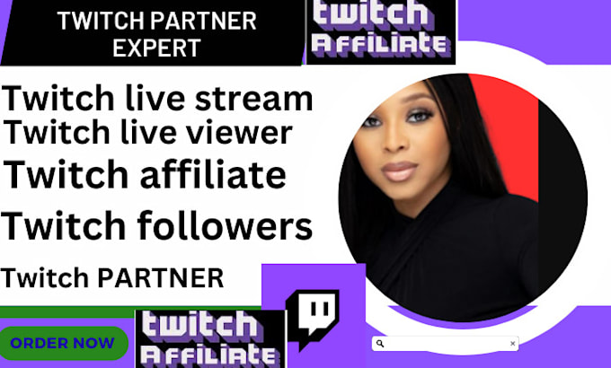 do twitch channel promotion to hit affiliate,partner