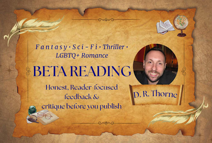 beta read your fantasy, thriller, and lgbtq fiction novel