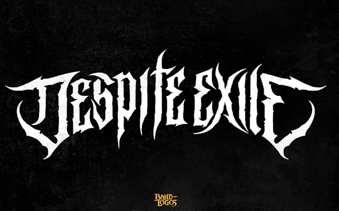 design a scary doom sludge metal logo