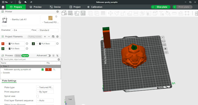 expertly split or slice your stl or 3d model for 3d printing