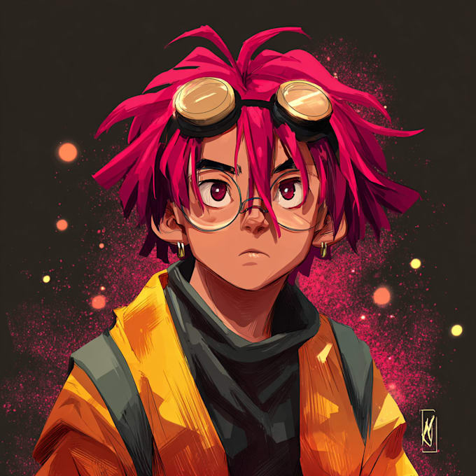 make characters and comic books