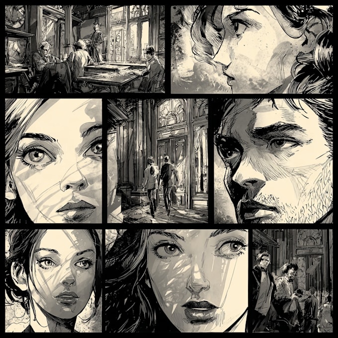 do comic book illustration with comic book illustrator your style