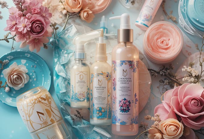 make an astonishing cosmetic packaging and label design