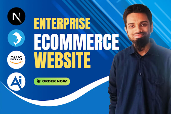 develop ai enabled custom ecommerce with admin suite