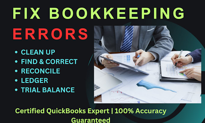 fix reconciliation issues and errors in your bookkeeping